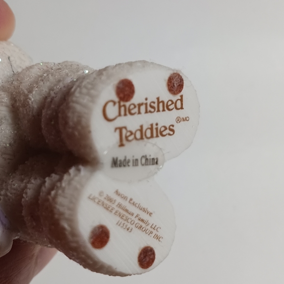 Cherished Teddies Avon bear in Easter bunny rabbit costume figure 115543 - Picture 3 of 4